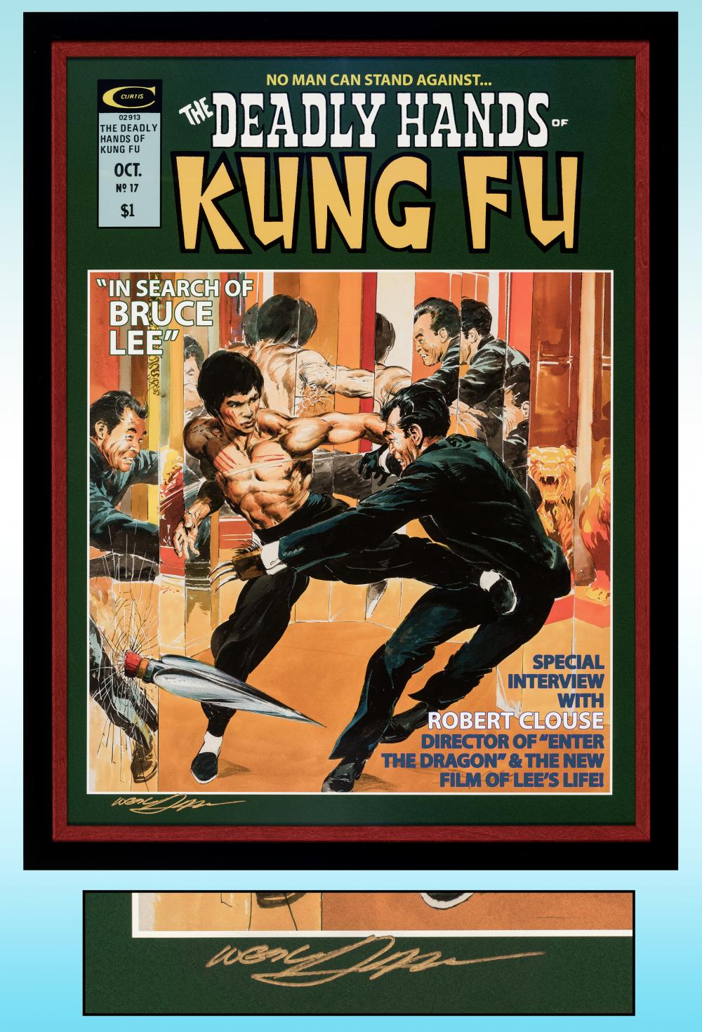 Image: Deadly Hands of Kung Fu #17 Giclee signed by Neal Adams