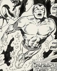 Sub-Mariner #9 art by Marie Severin