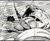 Wolverine: Evilution #1 Double page spread Art by Mark Texeira and John Royle